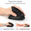 Wireless Vertical Mouse,SUIJIEEN Ergonomic Mouse 2.4GHz Optical Carpal Tunnel Mouse