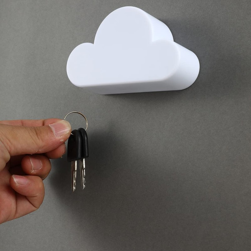 Hsthe Sea Pack of 2 Cloud Key Holder for Wall