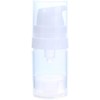 White Vacuum Lotion Bottles Plastic Empty Airless Pump Bottles Travel