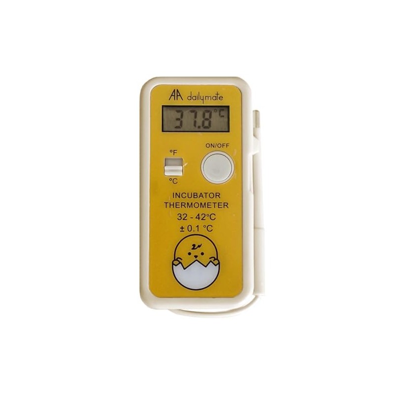 Dailymate Digital Thermometer - Incubator Thermometer for Chickens & Poultry