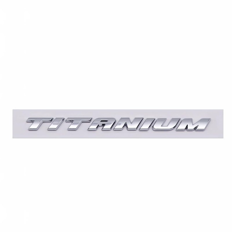 One Pc Titanium Rear Trunk Cars Trucks Rear Liftgate Badge