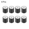sourcing map 15 x 15mm M4 Thread Female Rubber Mounts,Vibration