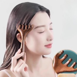 Massager Scalp Gua Sha Comb Hair Acupressure Facial Care massage comb 3ea