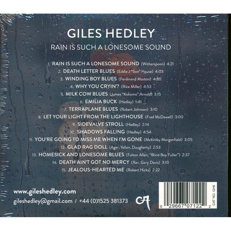 Rain Is Such A Lonesome Sound