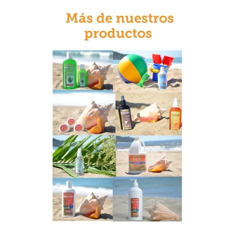 Bloqueador Spf 50 Y Bronceador De Coco Biodegradable En Kit