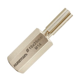 Carbide Brick Mortar Grout Cutter - KURSTOL Mortar Raking Bit 10mm x 25mm with M14 Thread for Mortar Masonry Brick Removal
