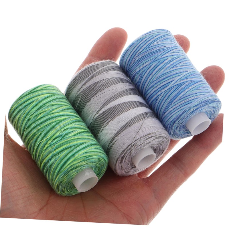 Gadpiparty 3pcs Waxed Thread for Leather Sewing Yards Flat Cord