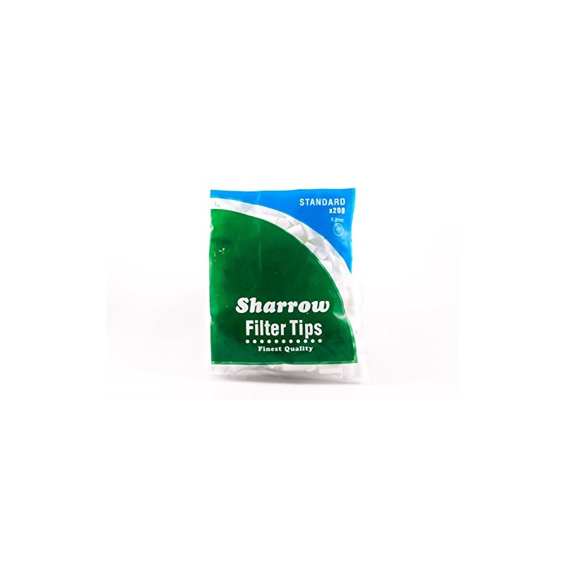 Sharrow Standard Filter Tips 200 Filter Tips - New. 8mm