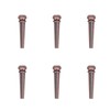 6PCS Guitar Bridge Pin Copper Acoustic Guitar Bridge Pins Peg