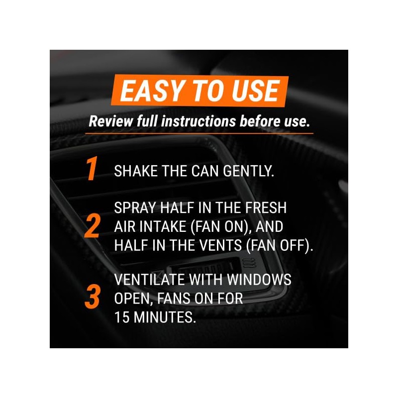 Armor All Fresh FX Vent and Duct Cleaner Odor Neutralizer,