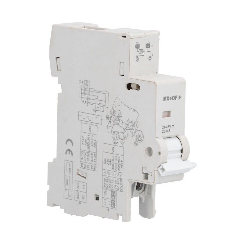 Circuit Breaker Alarm C65 MX+OF Accurate Waterproof Shunt Auxiliary Circuit