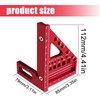 3D Mitre Angle, 3D Carpenter's Angle Measuring Tools, 22.5-90° Combination