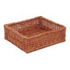 Backideen Shelf Basket Classic Rectangular Brown D 31 cm x