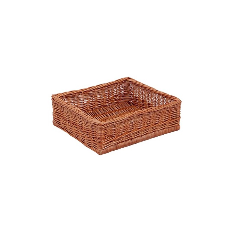Backideen Shelf Basket Classic Rectangular Brown D 31 cm x