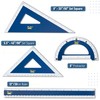 Mr. Pen- Wooden Geometry Set, 4 Pack, Triangle Ruler Set