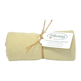 Solwang Hand Towel H02 P02 Knitted Natural