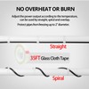 TOPDURE Intelligent Pipe Heat Cable for Pipe Freeze Protection, Self-Regulating