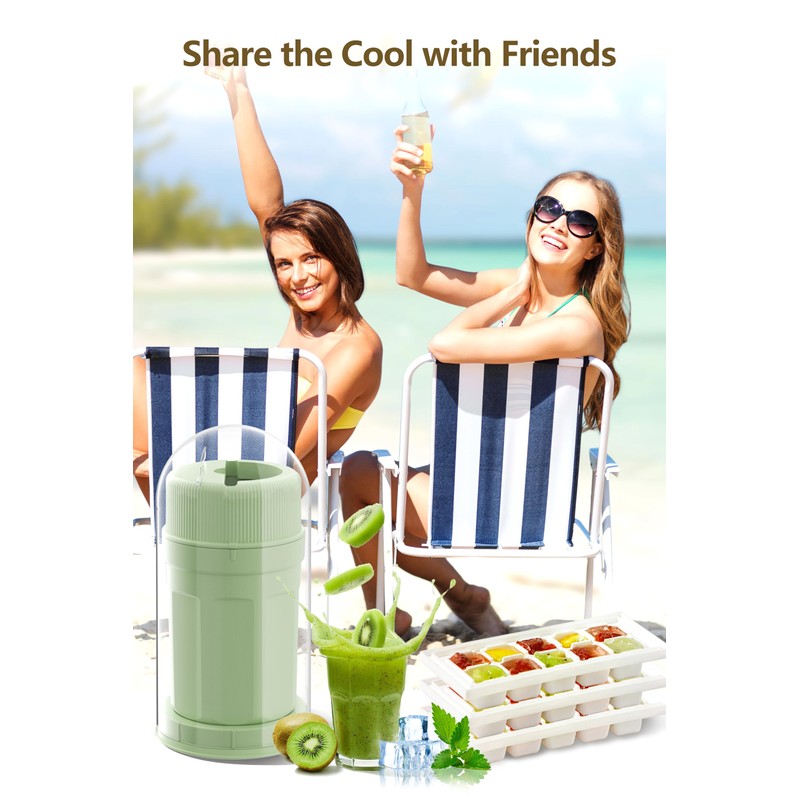 Ice Cube Easy-Release Tools with 3 Pack Ice Cube Trays