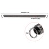 sourcing map Compression Spring,16mm OD,2mm Wire Size,341.6mm Extended Length,280mm Free