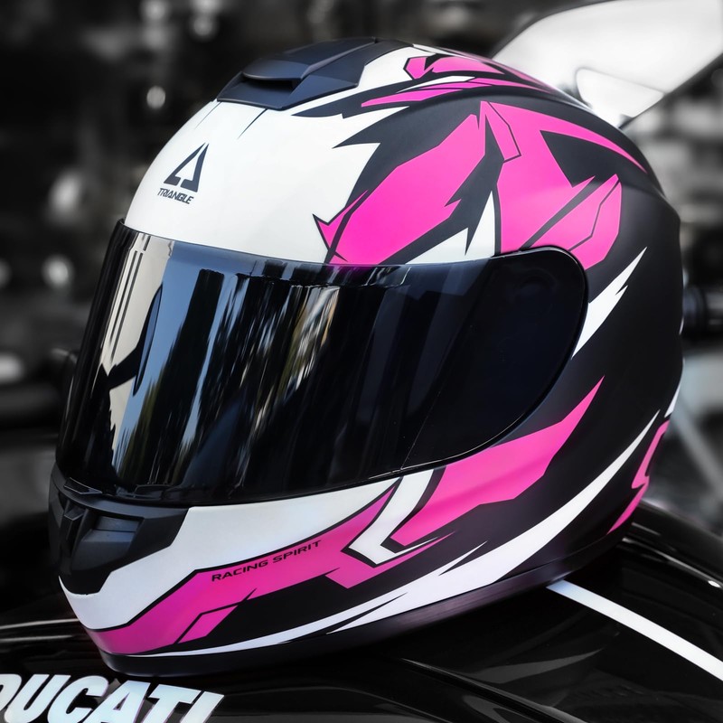 TRIANGLE Motorcycle Helmets Full Face Motorcycle Helmet for Men &