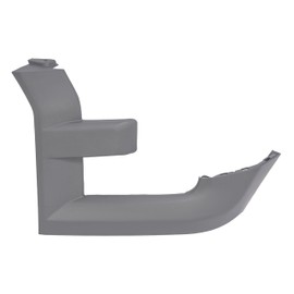 HECASA Left Headlight Bezel Compatible with 2015-2017 Ford F150 Replacement for FL3Z17C755AA Headlamp Molding Cover Door Front Lamp Bezel Trim Plastic(PP) Primed Gray TextureDriver Side