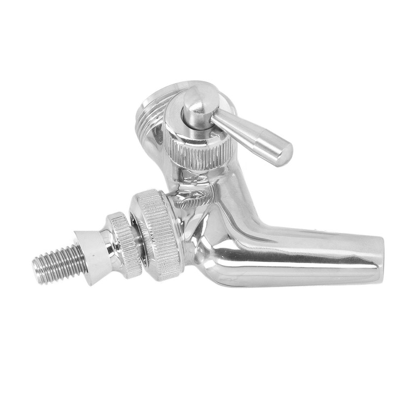 Beer Flow Control Faucet Stainless Steel Beer Tap with Dust