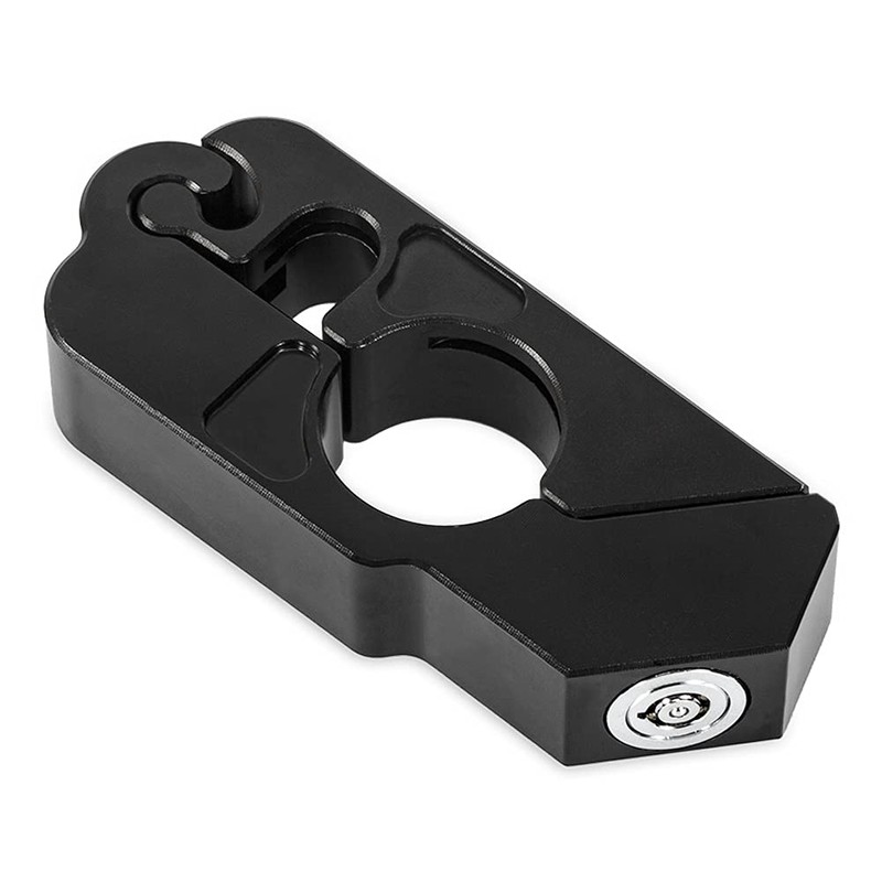 bravedog Motorcycle Lock Universal Motorcycle Handle Throttle Grip Security Lock