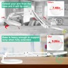 KUVRS 10X Magnifying Glass with Light and Stand, 2-in-1 LED