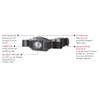 Dorcy 215-Lumen Weather Resistant Spot Beam LED Headlight, Black and