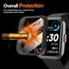 ID208 Plus Smart Watch Case,Lamshaw Soft All Around TPU Case