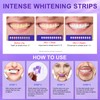 Teeth Whitening Strips, Purple Tooth Whitening Strips 14 Treatments, Enamel