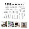 FELTECHELECTR Tv Mounting Hardware Kit 88pcs Wall Mount Screws Set