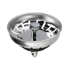 Danco, Inc. 81091 Strainer Basket 3-1/2IN LOCKIN Household, Stainless Steel