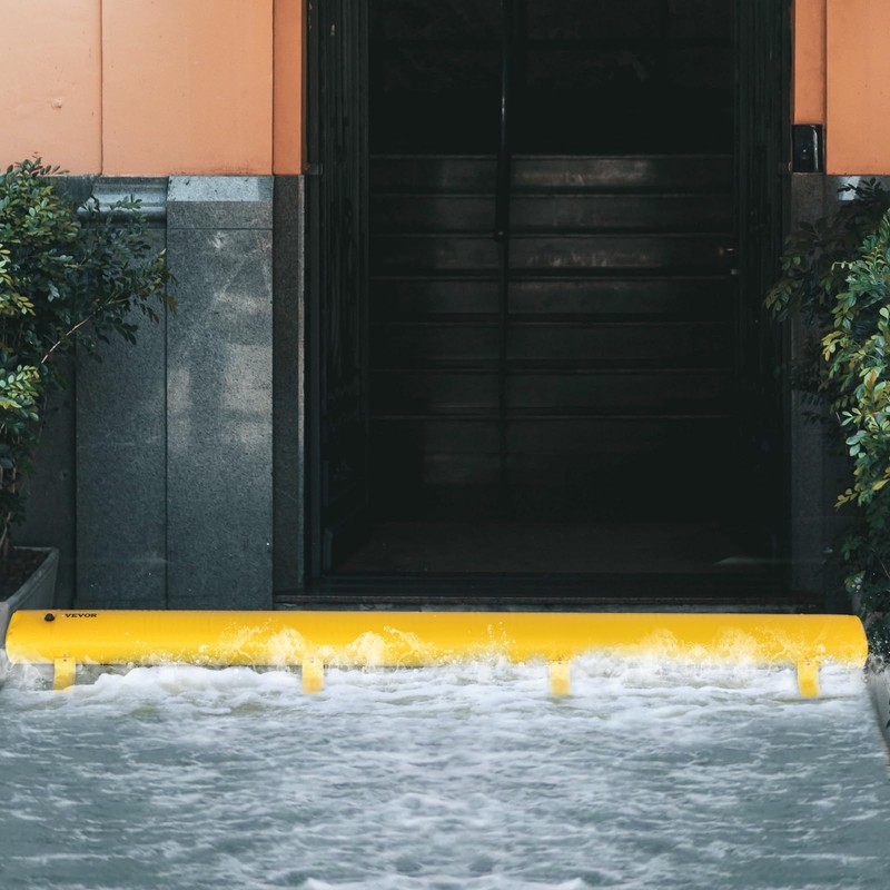 Flood Barrier for Home, 24 ft Length x 12 in