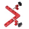 2 Pack Corner Clamps for Woodworking, Right Angle Clamp Positioning