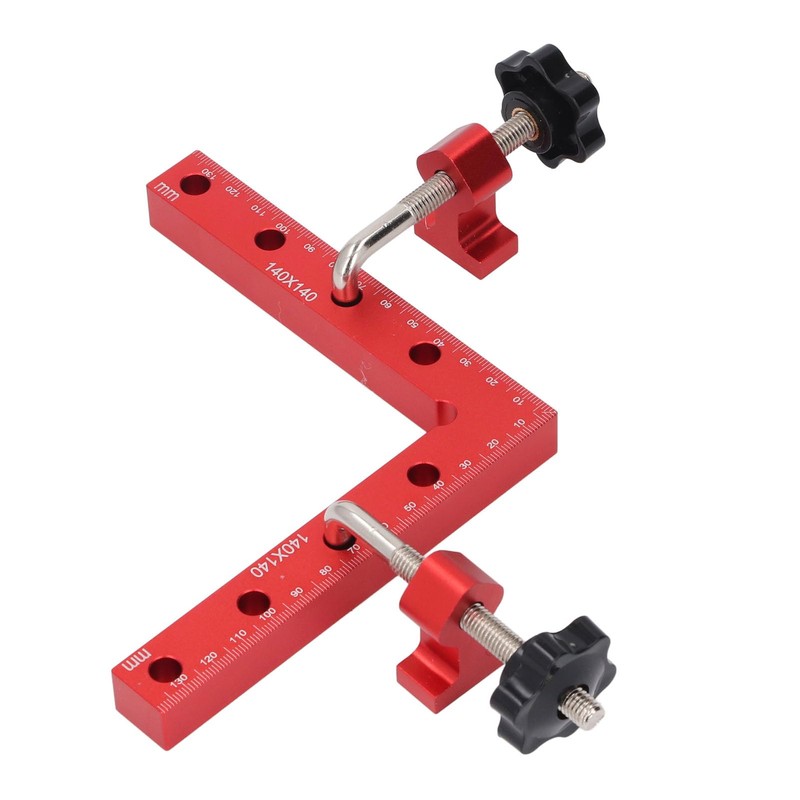 2 Pack Corner Clamps for Woodworking, Right Angle Clamp Positioning