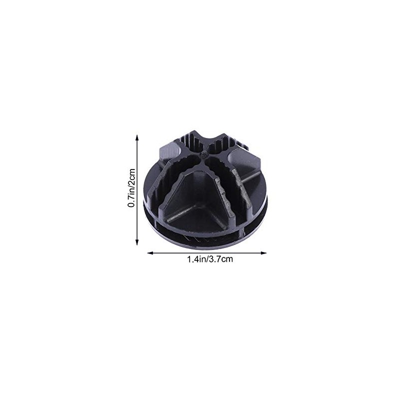 Dailydanny Wire Cube Plastic Connector 50Pcs Wire Grid Cube Organizer