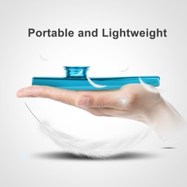 Metal Alloy Harmonica Mouth Flute Kids Party Gift Kid Musical Instrument Ukulele Guitar Partner (Blue)