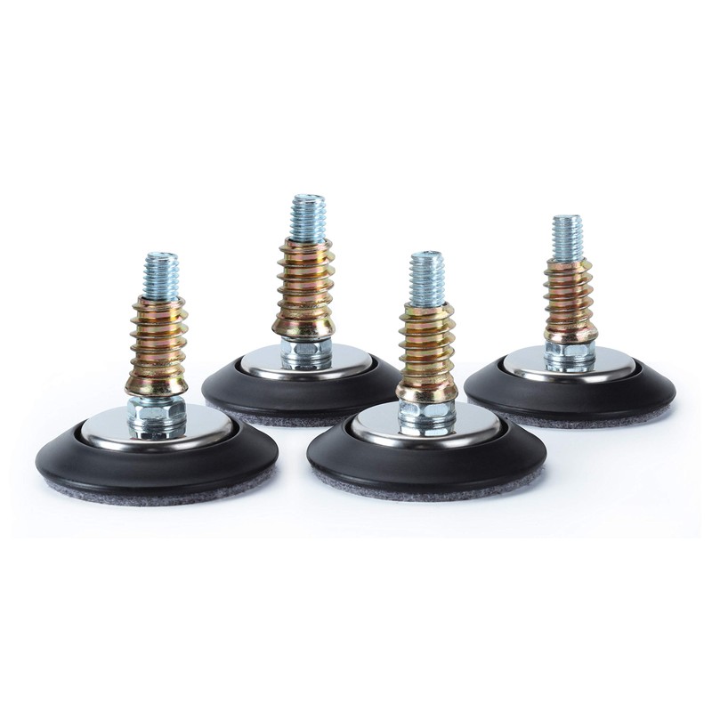 Furniture Levelers - Adjustable Leveling Legs for Tables Chairs Cabinets