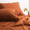 S VICTORY SYMBOL 100% Organic Linen Pillowcases Standard Size 20"x30"Set