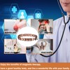 Wollet Jewelry Double Magnets Bracelet Men Therapy Magnetic Copper Bracelets