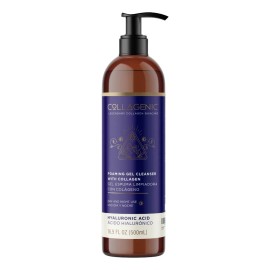 Gel Limpiador Facial 500 ml Ácido Hialurónico + Colágeno Todo Tipo de Piel