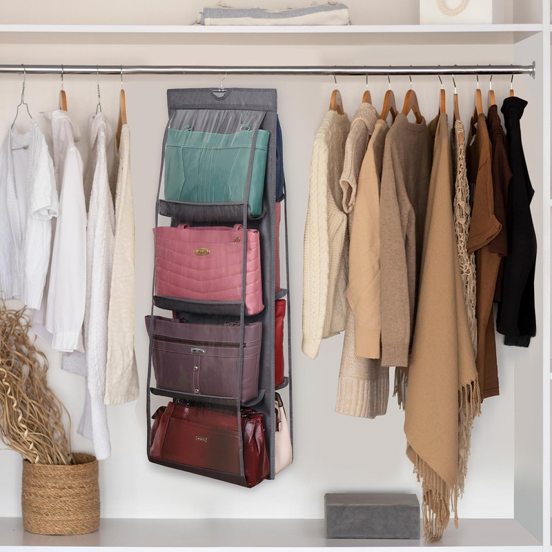 Winter Shore Handbag Storage [2 Pack] - Foldable Wardrobe Organiser