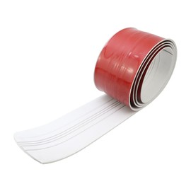 Tsnamay 10ft PVC Boat Keel Protector with Self-adhesive,Total length 10ft Width 4.72"/12cm