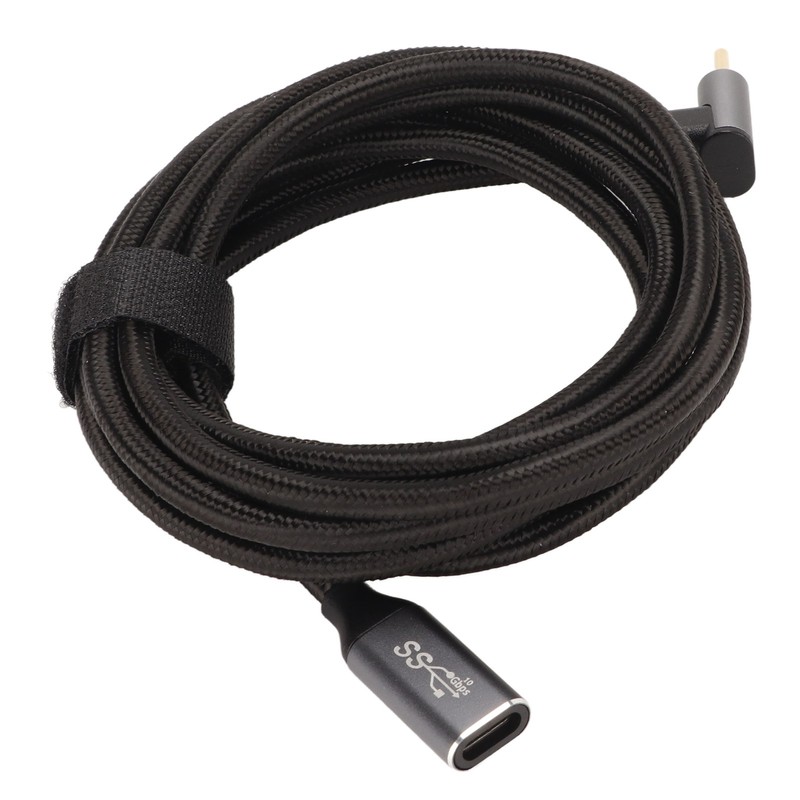 USB C 3.1 Male to Female Cable PD100W Fast Charging
