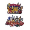 LILAJ Set of 6 London 3D Fridge Magnet Bus &