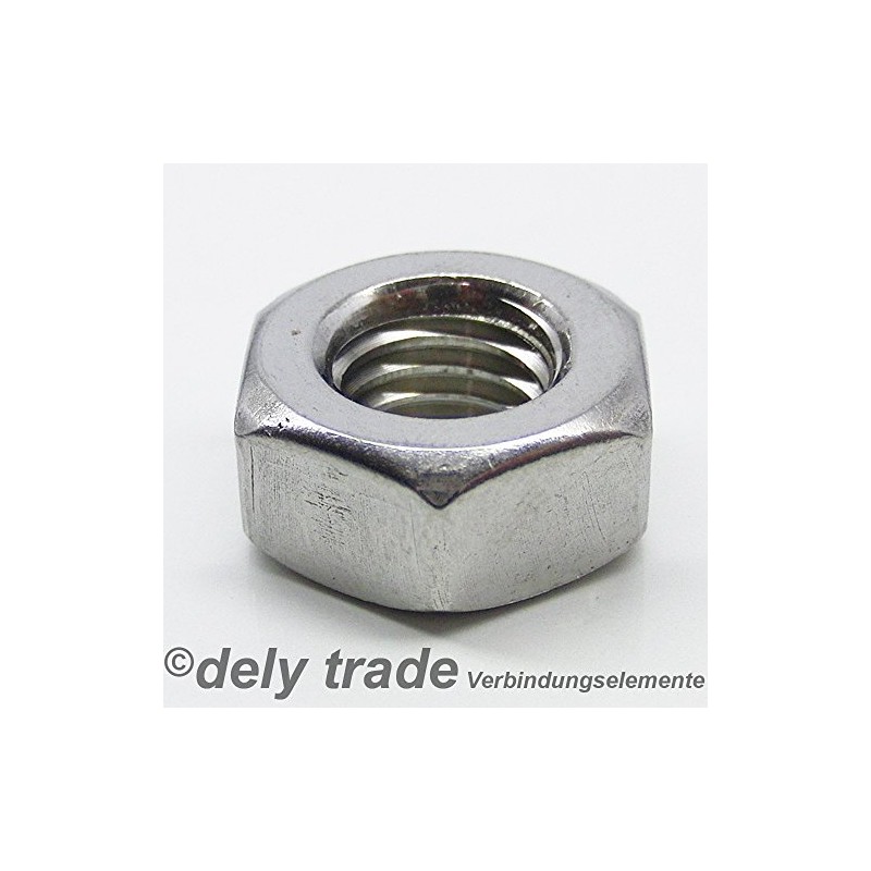 Hex Nuts (Pack of 10) - M8 - DIN 934