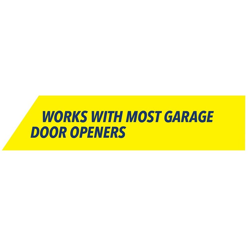 Chamberlain KLIK5U-BK2 Garage Door Opener, Universal Remote Control, Black -