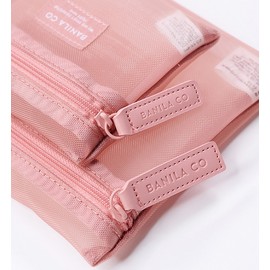 바닐라코 메쉬 파우치 2종 세트 Banila Co. Mesh Pouch 2-Piece Set