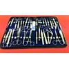 Premium CYNAMED USA 157 Pieces Instruments KIT Veterinary Scissors Forceps